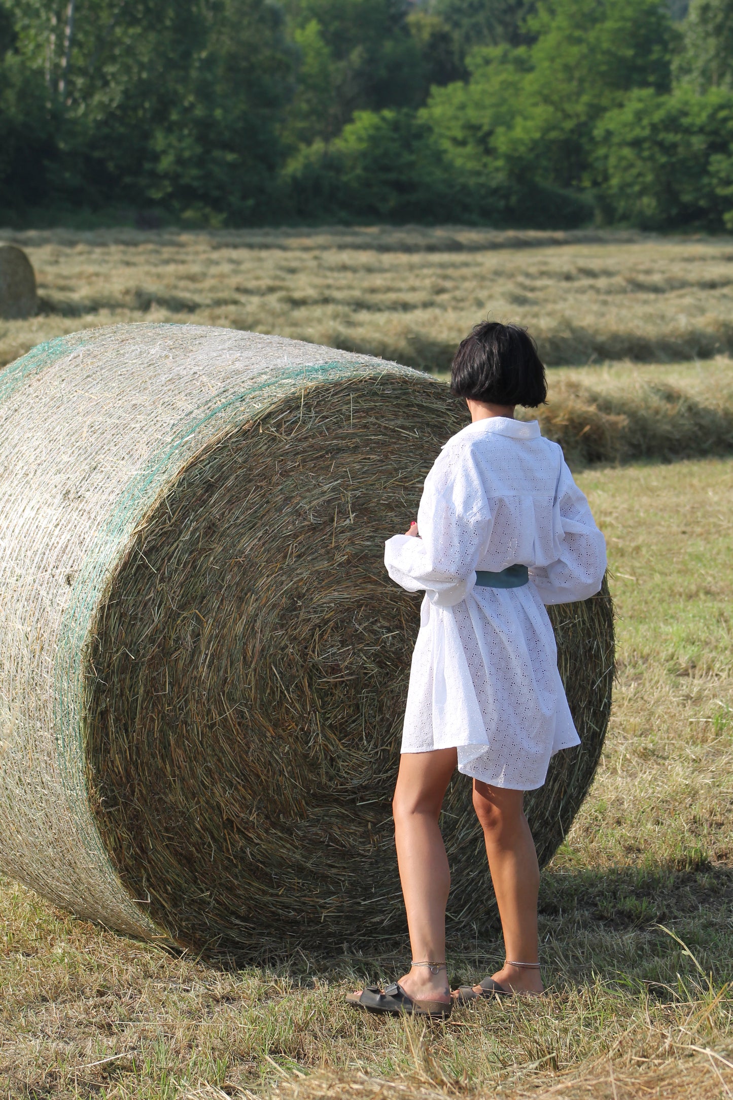 Camicia in Sangallo Samantha Cristoforetti