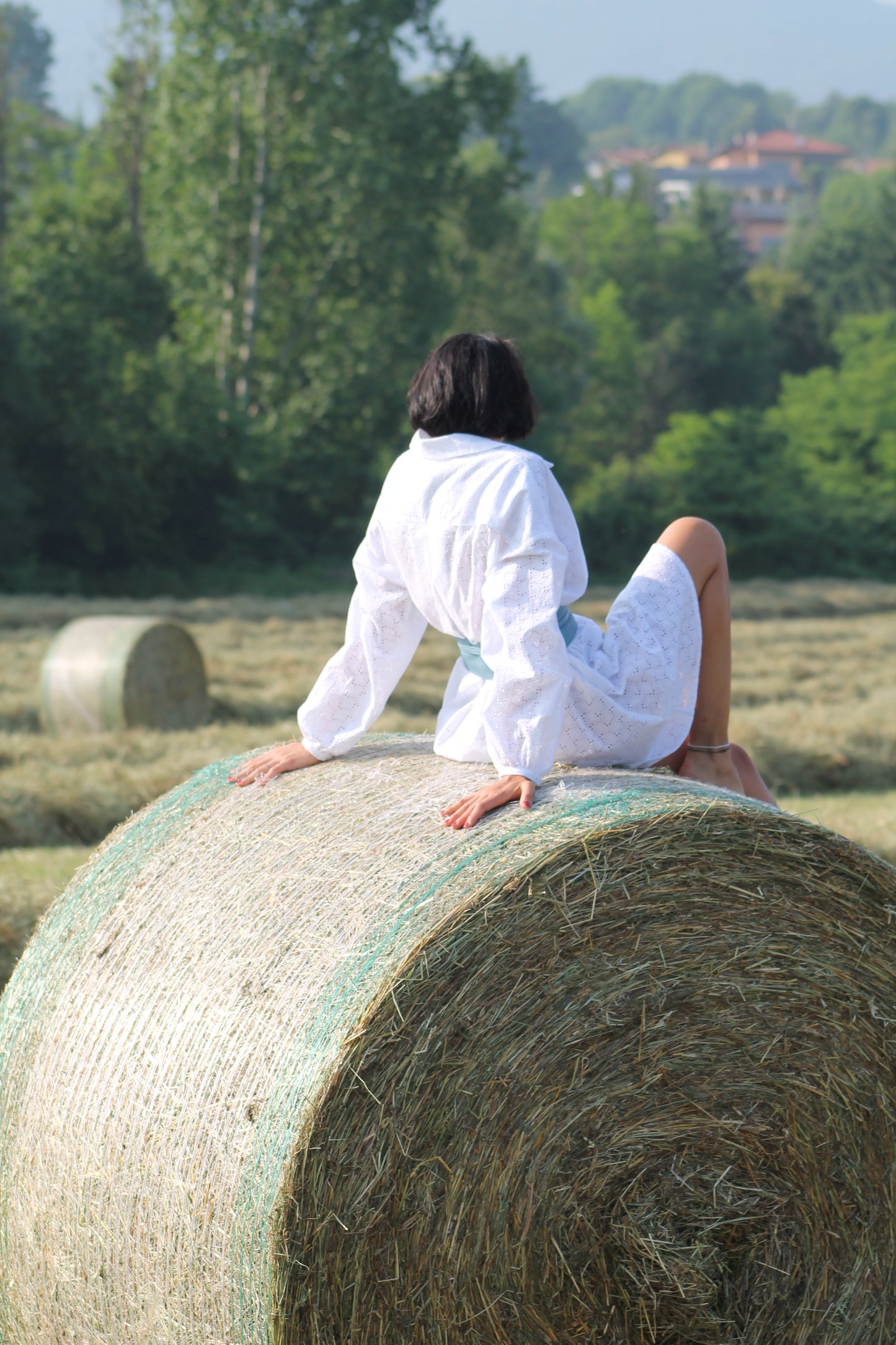 Camicia in Sangallo Samantha Cristoforetti